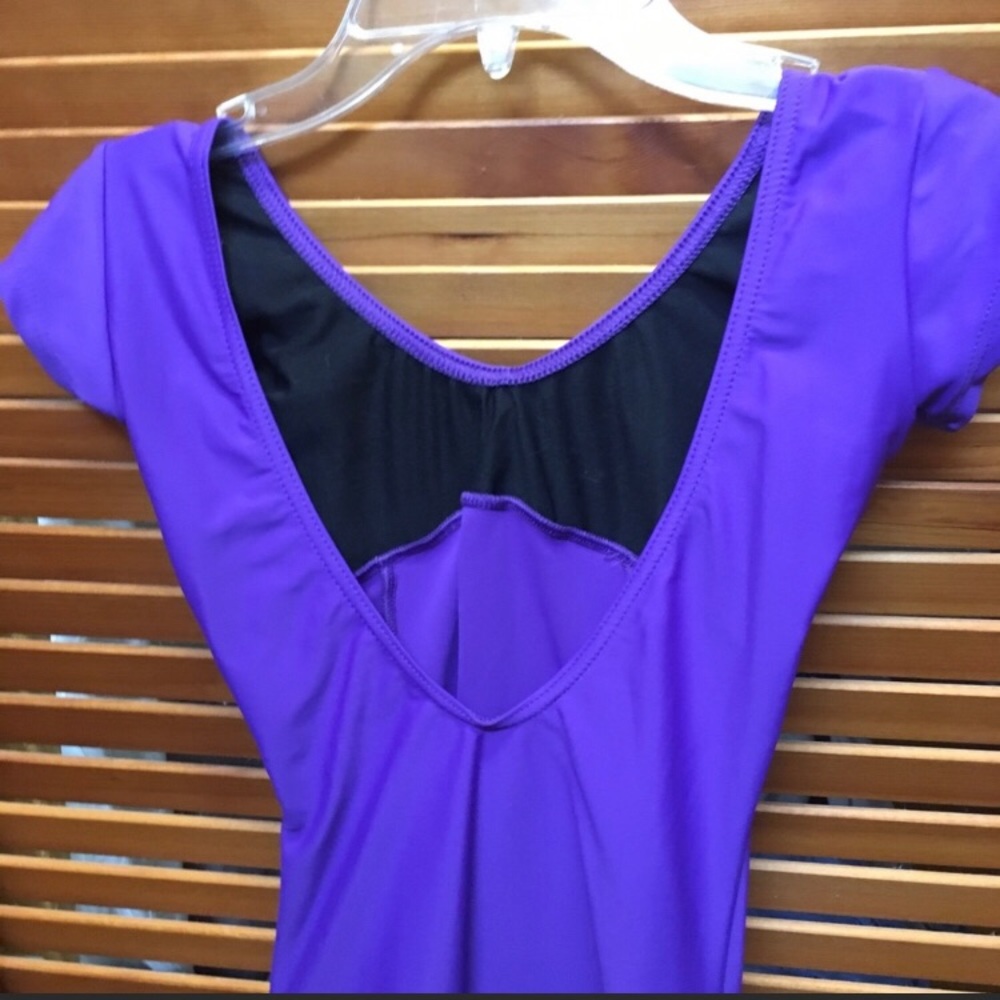 Purple ABT leotard